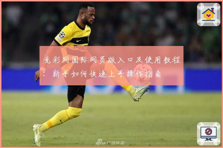 竞彩网国际网页版入口及使用教程：新手如何快速上手操作指南